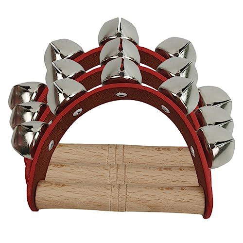 ERINGOGO 3 Stück Handglocken Teilig Halbmondförmige Schellenringe für Tragbares Musikinstrument mit Starkem Rhythmus für Geburtstage Feste und Musikbegleitung ERINGOGO 3 Stück Handglocken Teilig Halbmondförmige Schellenringe für Tragbares Musikinstrument mit Starkem Rhythmus für Geburtstage Feste und Musikbegleitung von ERINGOGO