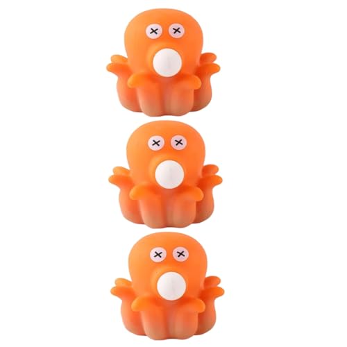 ERINGOGO 3 Stück Octopus Squeeze Toys aus Flexiblem TPR Material Buntes Stressabbau Druckentlastungsspielzeug Lustiges Partygeschenk und Entspannendes Fidget für Erwachsene ERINGOGO 3 Stück Octopus Squeeze Toys aus Flexiblem TPR Material Buntes Stressabbau Druckentlastungsspielzeug Lustiges Partygeschenk und Entspannendes Fidget für Erwachsene von ERINGOGO