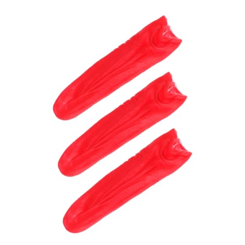 ERINGOGO 3 Stück Realistische Rote Lange Zungen Requisite Dehnbar für Halloween Streiche Bühnenauftritte Cosplay und Partydekorationen Wiederverwendbar Leicht und Vielseitig Einsetzbar ERINGOGO 3 Stück Realistische Rote Lange Zungen Requisite Dehnbar für Halloween Streiche Bühnenauftritte Cosplay und Partydekorationen Wiederverwendbar Leicht und Vielseitig Einsetzbar von ERINGOGO