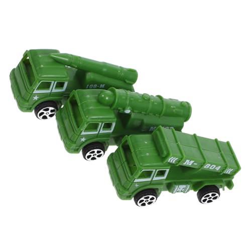 ERINGOGO 3 Stück Spielzeugauto Auto puppenwagen Kinderauto Autospielzeug für Kleinkinder Babyautospielzeug Cartoon-Auto- Miniatur-Autospielzeug Green von ERINGOGO