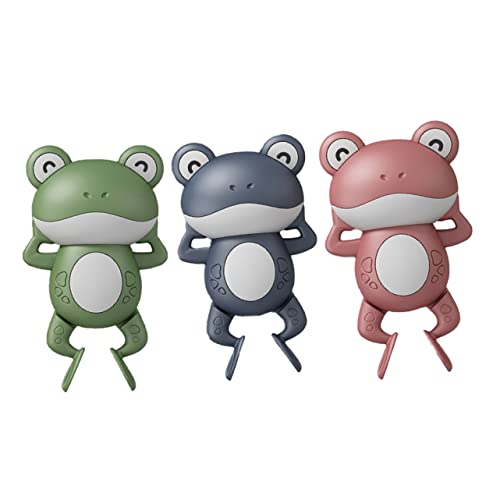 ERINGOGO 3 Stück Teiliges Aufzieh Badespielzeug Schwimmende Cartoon Froschfiguren mit Exzellenter Schwimmfähigkeit für Kleinkinder Badespaß und Sicher ohne Scharfe Kanten ERINGOGO 3 Stück Teiliges Aufzieh Badespielzeug Schwimmende Cartoon Froschfiguren mit Exzellenter Schwimmfähigkeit für Kleinkinder Badespaß und Sicher ohne Scharfe Kanten von ERINGOGO