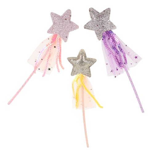 ERINGOGO 3 Stück Teiliges Feenstab für Sternen Tasseln Bunte Magische Stäbe in Gold Geeignet für Halloween Geburtstag Party Kostümierte Mädchen Dekoratives ERINGOGO 3 Stück Teiliges Feenstab für Sternen Tasseln Bunte Magische Stäbe in Gold Geeignet für Halloween Geburtstag Party Kostümierte Mädchen Dekoratives von ERINGOGO