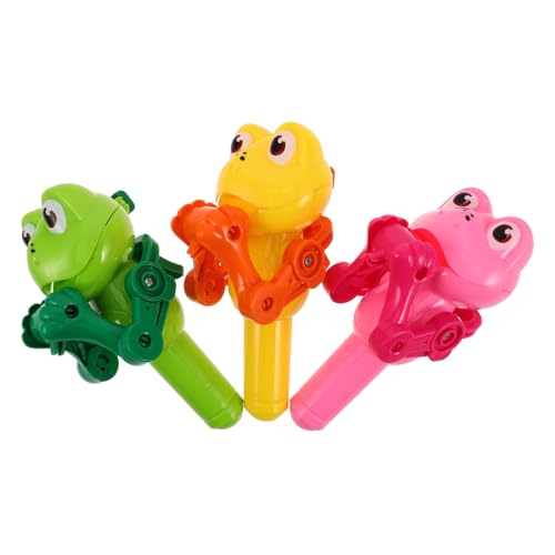 ERINGOGO 3 Stück Teiliges Frosch Lutscherhalter Aufbewahrungsbox mit Süßem Roboter Design Lustiger Fruchtgeschmack Frei für Jungen und Mädchen Praktische Candy Holder Maschine ERINGOGO 3 Stück Teiliges Frosch Lutscherhalter Aufbewahrungsbox mit Süßem Roboter Design Lustiger Fruchtgeschmack Frei für Jungen und Mädchen Praktische Candy Holder Maschine von ERINGOGO