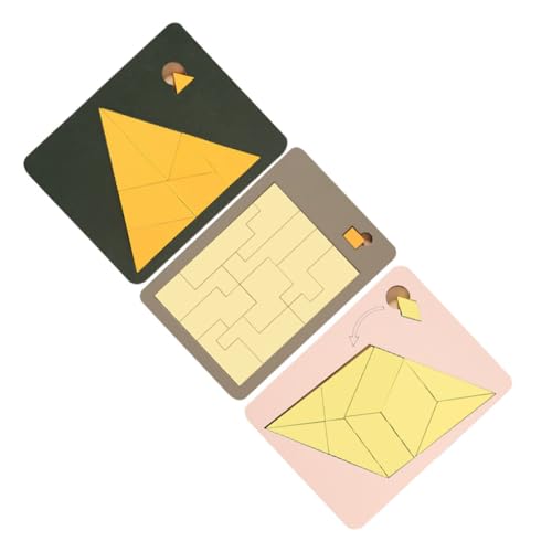 ERINGOGO 3stücke Teiliges Holzpuzzle Für Kleinkinder Pädagogisches Spielzeug Hand-Augen-koordination Und Kreativität Sicheres Lustiges Puzzle Für Jungen Und Mädchen Ab Jahren ERINGOGO 3stücke Teiliges Holzpuzzle Für Kleinkinder Pädagogisches Spielzeug Hand-Augen-koordination Und Kreativität Sicheres Lustiges Puzzle Für Jungen Und Mädchen Ab Jahren von ERINGOGO