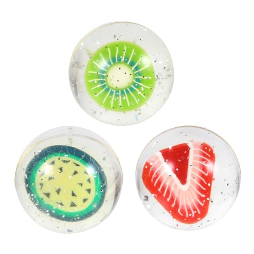 ERINGOGO 3 Stück Teiliges Obst design Gummibälle Springbälle Bouncy Balls Weicher Geruchloser Sicherer Spielspaß zur Frühen von Farben Fruchtverständnis ERINGOGO 3 Stück Teiliges Obst design Gummibälle Springbälle Bouncy Balls Weicher Geruchloser Sicherer Spielspaß zur Frühen von Farben Fruchtverständnis von ERINGOGO