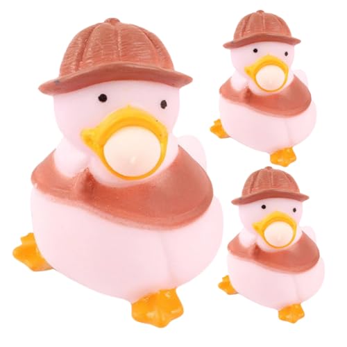 ERINGOGO 3 Stück Teiliges Stressabbau Kleine Gelbe Ente PVC Weiches Knautschspielzeug Lustiges Zappelspielzeug Party Favor Geschenk Für Erwachsene ERINGOGO 3 Stück Teiliges Stressabbau Kleine Gelbe Ente PVC Weiches Knautschspielzeug Lustiges Zappelspielzeug Party Favor Geschenk Für Erwachsene von ERINGOGO