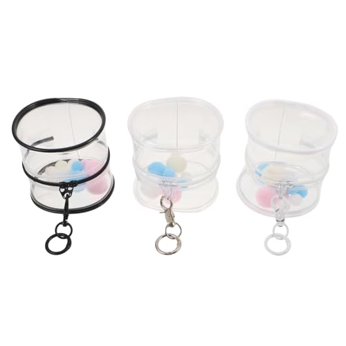 ERINGOGO 3stücke Teilige Transparente PVC-Figur-ausstellungstasche Mit Schlüsselanhänger Für Spielzeug Leicht Tragbar Schützt Vor Kratzern Staub Und Stoßen Passt Zu Verschiedenen ERINGOGO 3stücke Teilige Transparente PVC-Figur-ausstellungstasche Mit Schlüsselanhänger Für Spielzeug Leicht Tragbar Schützt Vor Kratzern Staub Und Stoßen Passt Zu Verschiedenen von ERINGOGO