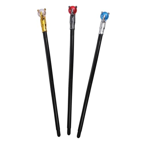 ERINGOGO 3 Teiliges Kunststoff Dekorationszepter Leicht und Abnehmbar Geeignet für Halloween Kostümparty Cosplay und Bühnenauftritte Stilvoller Königsstab für Festliche Anlässe ERINGOGO 3 Teiliges Kunststoff Dekorationszepter Leicht und Abnehmbar Geeignet für Halloween Kostümparty Cosplay und Bühnenauftritte Stilvoller Königsstab für Festliche Anlässe von ERINGOGO