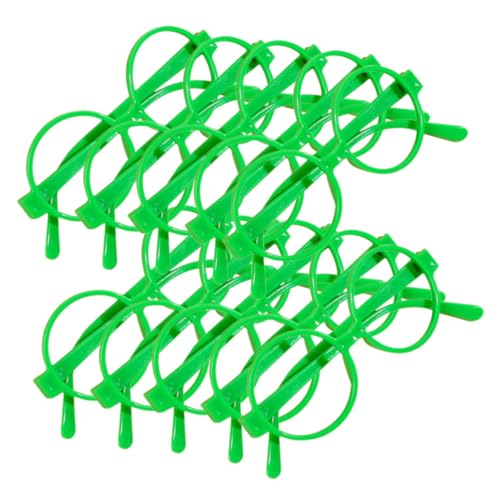 ERINGOGO 30 Stück Teiliges Brillenrahmen Runde Festival Party Brillen Rahmen Lustiges Partyzubehör für Kindergeburtstag und Festlichkeiten Grün Hautfreundlich Dekorativ und Kreativ ERINGOGO 30 Stück Teiliges Brillenrahmen Runde Festival Party Brillen Rahmen Lustiges Partyzubehör für Kindergeburtstag und Festlichkeiten Grün Hautfreundlich Dekorativ und Kreativ von ERINGOGO