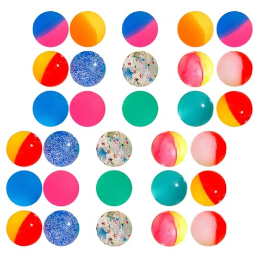 ERINGOGO 30stücke Bunte Elastische Hüpfbälle Gummiball Springbälle Federnde Bälle Spielzeug Für Junge Mädchen Anti-stress Relief Balls ERINGOGO 30stücke Bunte Elastische Hüpfbälle Gummiball Springbälle Federnde Bälle Spielzeug Für Junge Mädchen Anti-stress Relief Balls von ERINGOGO