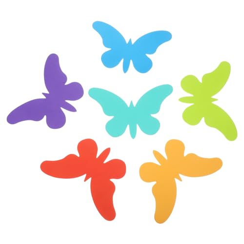 ERINGOGO 36 Stück Teiliges Eva Schmetterlinge Bastelset Flexible Reißfeste Schmetterlingsformen für DIY Kreativprojekte Leichte Wanddeko für Kindergarten und Klassenzimmer ERINGOGO 36 Stück Teiliges Eva Schmetterlinge Bastelset Flexible Reißfeste Schmetterlingsformen für DIY Kreativprojekte Leichte Wanddeko für Kindergarten und Klassenzimmer von ERINGOGO
