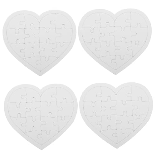 ERINGOGO 4 Blätter Blanko Puzzleteile zum Bemalen DIY Puzzle aus Papier Sicher Stabil Vielseitig für Kreatives Zeichnen und Basteln Zuhause Schule Reise ERINGOGO 4 Blätter Blanko Puzzleteile zum Bemalen DIY Puzzle aus Papier Sicher Stabil Vielseitig für Kreatives Zeichnen und Basteln Zuhause Schule Reise von ERINGOGO