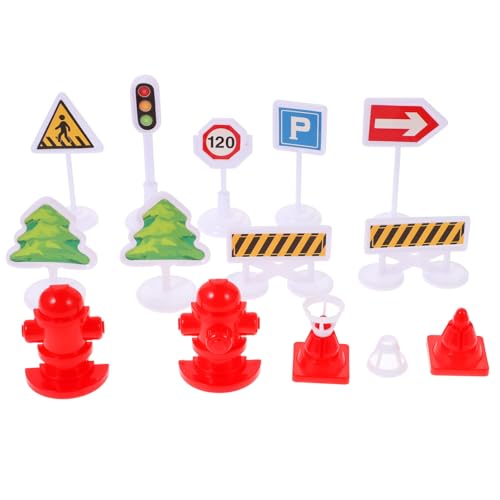 ERINGOGO 4 Sätze Teiliges Mini Straßenschild Spielset für Realistische Verkehrszeichen Lehrreiches Lernspielzeug zur Verkehrserziehung Leicht Fördert Fantasie und Eltern Junge Mädchen ERINGOGO 4 Sätze Teiliges Mini Straßenschild Spielset für Realistische Verkehrszeichen Lehrreiches Lernspielzeug zur Verkehrserziehung Leicht Fördert Fantasie und Eltern Junge Mädchen von ERINGOGO