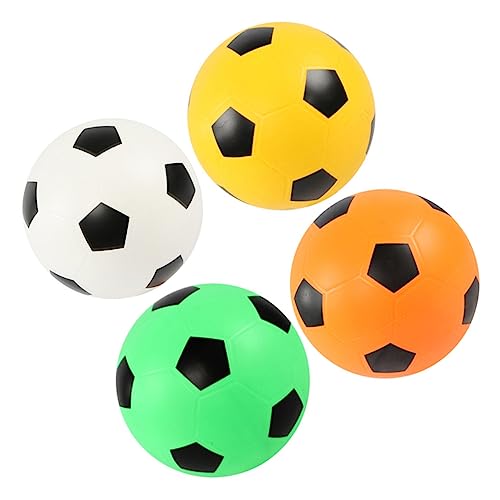 ERINGOGO 4 Stück Fußball Outdoor draußen Activity Fussball für drinnen kinderfussball jucarii pentru copii aufblasbare Fußbälle PVC-Fußbälle Green von ERINGOGO