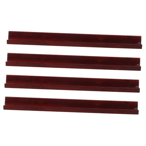 ERINGOGO 4 Stück Mini Mahjong Schieber Holzspiel Racks mit Rillen Teiliges Tragbar für Schnelles und Stabiles Anordnen von Spielsteinen für Reise und Spielabende ERINGOGO 4 Stück Mini Mahjong Schieber Holzspiel Racks mit Rillen Teiliges Tragbar für Schnelles und Stabiles Anordnen von Spielsteinen für Reise und Spielabende von ERINGOGO