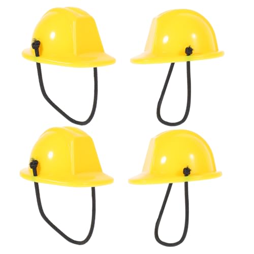 ERINGOGO 4 Stück Mini Sicherheitshelme Dekorative Puppenhüte mit Elastischem Band Miniatur Bauarbeiter Helme für Puppenhaus Vielseitig als Modell und Accessoire für Jungen und Mädchen ERINGOGO 4 Stück Mini Sicherheitshelme Dekorative Puppenhüte mit Elastischem Band Miniatur Bauarbeiter Helme für Puppenhaus Vielseitig als Modell und Accessoire für Jungen und Mädchen von ERINGOGO