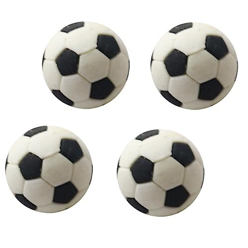 ERINGOGO 4 Stück Mini-fußball Schwamm Fußball Schwebender Fußball Mini-billardtisch Kapsel Hover-fußball Für Puppenhaus-fußball Mini-hausball-Ornamente Mini- -DIY-fußbälle Gummi von ERINGOGO