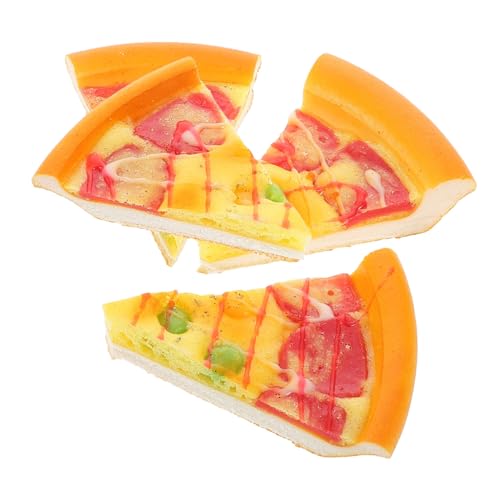ERINGOGO 4stücke Teiliges Pu Simulationspizza Realistische Käsepizza Modell Für Spielküche Spielzeug Und Dekoration Für Fotorequisiten Und Kreative Spielideen ERINGOGO 4stücke Teiliges Pu Simulationspizza Realistische Käsepizza Modell Für Spielküche Spielzeug Und Dekoration Für Fotorequisiten Und Kreative Spielideen von ERINGOGO
