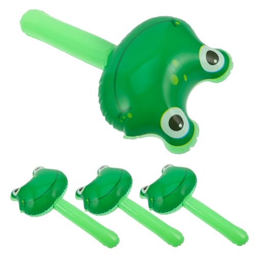 ERINGOGO 4 Stück Teiliges Aufblasbares Froschspielzeug mit Sound Leichter Hammer Cartoon Design für Geburtstagsfeiern Gruppenaktivitäten Indoor und Outdoor Spielspaß ERINGOGO 4 Stück Teiliges Aufblasbares Froschspielzeug mit Sound Leichter Hammer Cartoon Design für Geburtstagsfeiern Gruppenaktivitäten Indoor und Outdoor Spielspaß von ERINGOGO