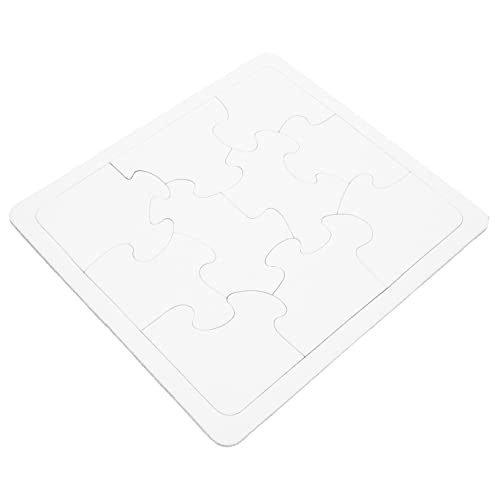 ERINGOGO 4 Stück Teiliges Blanko DIY Puzzle zum Bemalen Kinderfreundliche Malvorlage mit Abgerundeten Kanten Geeignet für Wachsmalstifte Marker und Farben Kreatives Bastelmaterial ERINGOGO 4 Stück Teiliges Blanko DIY Puzzle zum Bemalen Kinderfreundliche Malvorlage mit Abgerundeten Kanten Geeignet für Wachsmalstifte Marker und Farben Kreatives Bastelmaterial von ERINGOGO