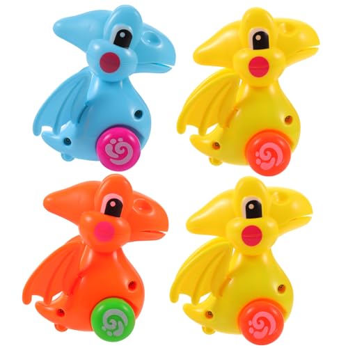 ERINGOGO 4 Stück Teiliges Dinosaurier Spielzeugauto aus Robustem Aufziehbare Wind Up Fahrzeuge mit Beweglichen Dinosaurierfiguren Kleines Kinderfahrzeug für Jungen und Mädchen Ab Jahren ERINGOGO 4 Stück Teiliges Dinosaurier Spielzeugauto aus Robustem Aufziehbare Wind Up Fahrzeuge mit Beweglichen Dinosaurierfiguren Kleines Kinderfahrzeug für Jungen und Mädchen Ab Jahren von ERINGOGO