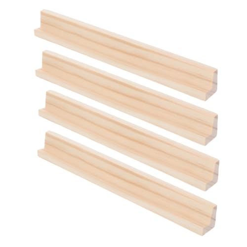 ERINGOGO 4 Stück Teiliges Holz Domino mit Multifunktionalen Buchstabenhalter Praktischer Domino Spielständer und DIY Tablett für Karten Alphabet und Kreative Bastelprojekte Langlebig und ERINGOGO 4 Stück Teiliges Holz Domino mit Multifunktionalen Buchstabenhalter Praktischer Domino Spielständer und DIY Tablett für Karten Alphabet und Kreative Bastelprojekte Langlebig und von ERINGOGO