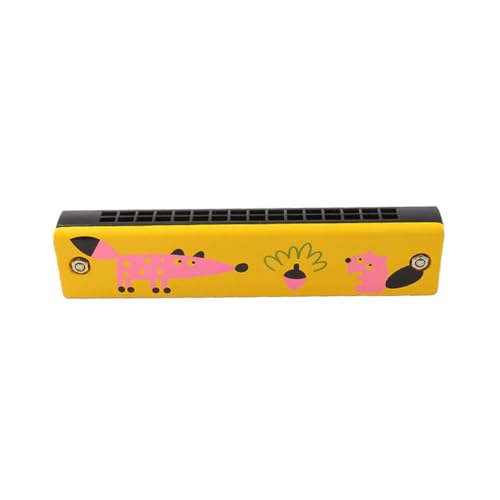 ERINGOGO 4 Stück Teiliges Holzmundharmonika Zweireihig Musikinstrument Ab Jahren Pädagogisch Fördernd Buntes Design für Motorische und Sensorische Entwicklung ERINGOGO 4 Stück Teiliges Holzmundharmonika Zweireihig Musikinstrument Ab Jahren Pädagogisch Fördernd Buntes Design für Motorische und Sensorische Entwicklung von ERINGOGO