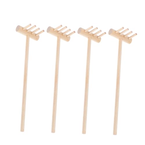 ERINGOGO 4 Stück Teiliges Mini Holzrechen für Sandkasten und Mikrogarten Kleine Robuste Sandspielzeug Werkzeuge Dekorative Miniatur Gartengeräte für Sandspiel und DIY Gestaltung ERINGOGO 4 Stück Teiliges Mini Holzrechen für Sandkasten und Mikrogarten Kleine Robuste Sandspielzeug Werkzeuge Dekorative Miniatur Gartengeräte für Sandspiel und DIY Gestaltung von ERINGOGO