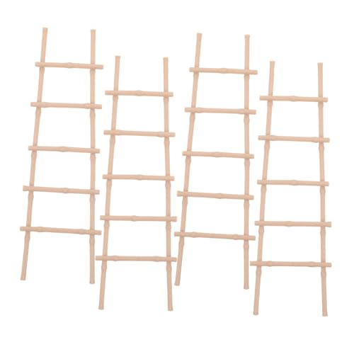 ERINGOGO 4 Stück Teiliges Miniatur-Dollhouse-Leiter- Realistische Kleine Treppe für DIY Landschaftsdekoration Leichtes Robustes Puppenhaus-zubehör Kompatibel mit Verschiedenen ERINGOGO 4 Stück Teiliges Miniatur-Dollhouse-Leiter- Realistische Kleine Treppe für DIY Landschaftsdekoration Leichtes Robustes Puppenhaus-zubehör Kompatibel mit Verschiedenen von ERINGOGO