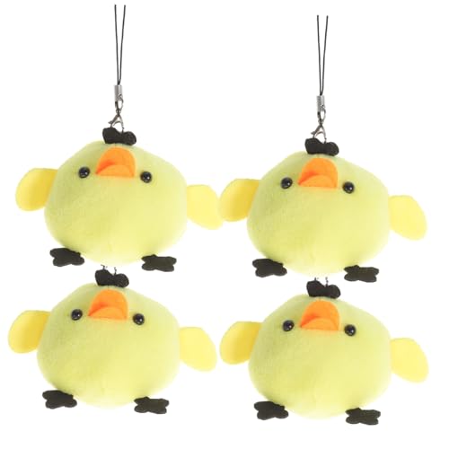 ERINGOGO 4 Stück Teiliges Plüsch Küken Anhänger Kleine Dekorative Kuscheltiere Wiederverwendbar Festliche Schlafzimmer Tischdeko für Hochzeiten und Familienfeiern Zufällige ERINGOGO 4 Stück Teiliges Plüsch Küken Anhänger Kleine Dekorative Kuscheltiere Wiederverwendbar Festliche Schlafzimmer Tischdeko für Hochzeiten und Familienfeiern Zufällige von ERINGOGO
