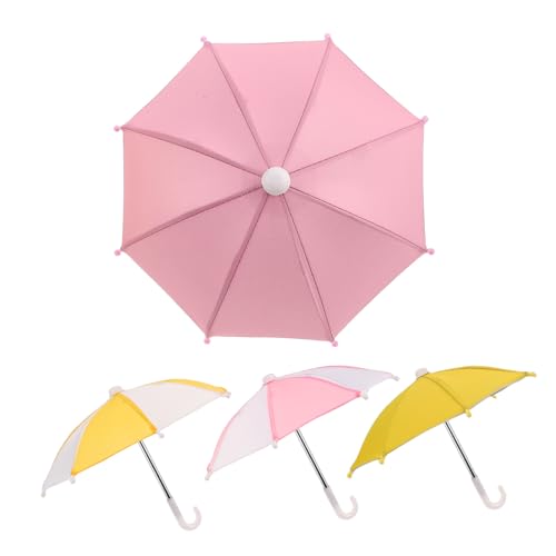 ERINGOGO 4 Stück Teiliges Puppenschirm Regen Sonnenschutz Leichtes Farbbeständiges Puppen-zubehör für Fotoshootings Sommer-Dekoration und Rollenspiele ERINGOGO 4 Stück Teiliges Puppenschirm Regen Sonnenschutz Leichtes Farbbeständiges Puppen-zubehör für Fotoshootings Sommer-Dekoration und Rollenspiele von ERINGOGO