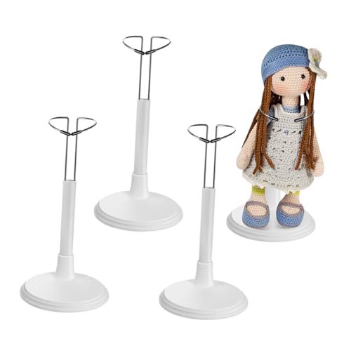 ERINGOGO 4 Stück Teiliges Puppenständer Höhenverstellbar Stabile Doll Brackets für Sicherer Stand Glatten Oberflächen Robustes Spielzeugzubehör für Puppenpräsentation Zuhause und Laden ERINGOGO 4 Stück Teiliges Puppenständer Höhenverstellbar Stabile Doll Brackets für Sicherer Stand Glatten Oberflächen Robustes Spielzeugzubehör für Puppenpräsentation Zuhause und Laden von ERINGOGO