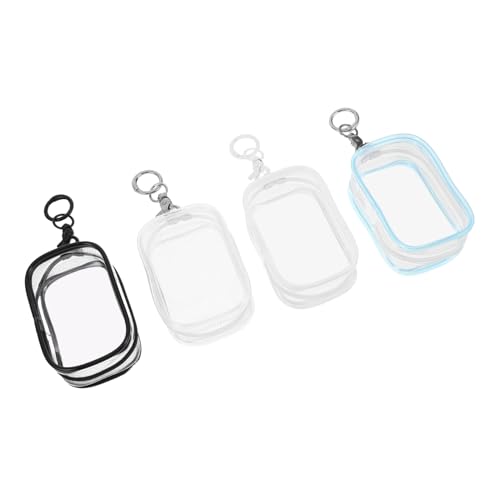 ERINGOGO 4 Stück Transparente PVC mit Schlüsselanhänger Stabiles Tragbarer Puppen-Organizer wasserdichte Sammelfiguren-aufbewahrung für Unterwegs ERINGOGO 4 Stück Transparente PVC mit Schlüsselanhänger Stabiles Tragbarer Puppen-Organizer wasserdichte Sammelfiguren-aufbewahrung für Unterwegs von ERINGOGO