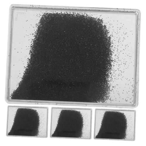ERINGOGO 4 Stücke Eisen Schwarz Experiment Eisen Füllungen Für Wissenschaft Experimente Ferro Pulver Kunststoff ERINGOGO 4 Stücke Eisen Schwarz Experiment Eisen Füllungen Für Wissenschaft Experimente Ferro Pulver Kunststoff von ERINGOGO
