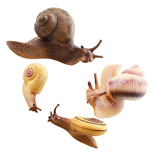 ERINGOGO 4Stücke Schneckenmodell Für Realistische Deko Für Blumentöpfe Aquarien Und Kuchen Bildungsdekoration Für Kreative Partys Und Lernspiele ERINGOGO 4Stücke Schneckenmodell Für Realistische Deko Für Blumentöpfe Aquarien Und Kuchen Bildungsdekoration Für Kreative Partys Und Lernspiele von ERINGOGO