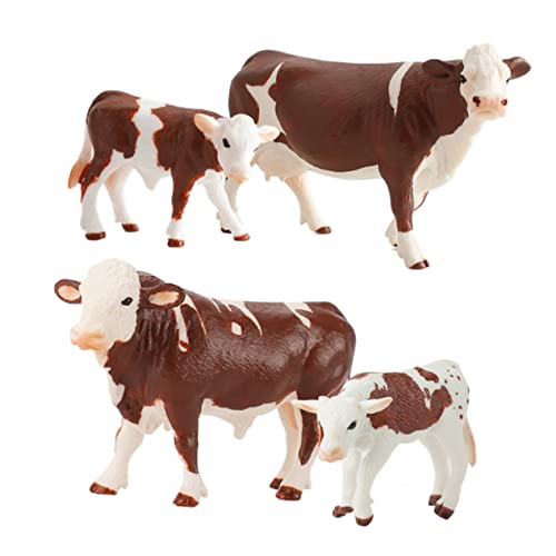 ERINGOGO 4stücke Kuh Figur Spielzeug Für Junge Mädchen Simulation Bauernhof Tiere Modell Lernspielzeug Kinderspielzeug Kuhanzugmodell Spielfiguren Kuh ERINGOGO 4stücke Kuh Figur Spielzeug Für Junge Mädchen Simulation Bauernhof Tiere Modell Lernspielzeug Kinderspielzeug Kuhanzugmodell Spielfiguren Kuh von ERINGOGO