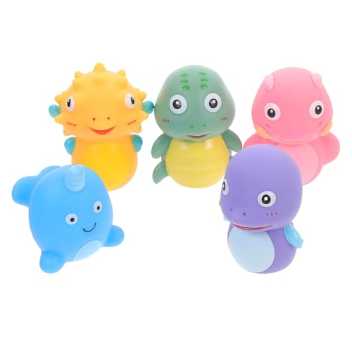 ERINGOGO 5 Stück -Handpuppe babypuppe interaktives Tierhand-Fingerpuppe Tiere Fingerpuppe Bade Fingerpuppen Handpuppen für Fingerspielzeug von ERINGOGO