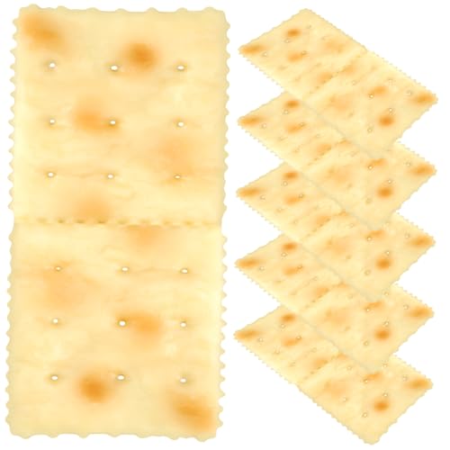 ERINGOGO 5 Stück Künstliche Gefälschte Kekse Realistisches Keks aus PVC für Küche Spielzeug und Foto Requisiten ERINGOGO 5 Stück Künstliche Gefälschte Kekse Realistisches Keks aus PVC für Küche Spielzeug und Foto Requisiten von ERINGOGO