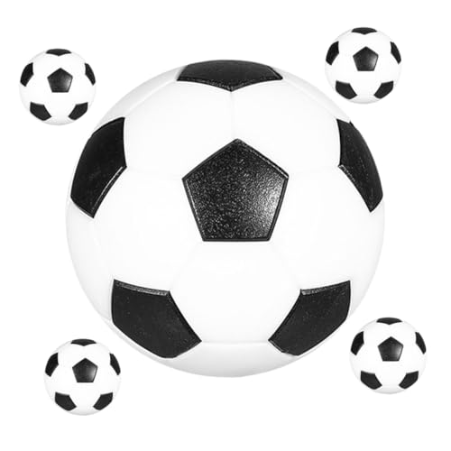 ERINGOGO 5 Stück Mini Tischfußball Fußballspiele Tischfußballbälle Mini Fußball Tischfußballspiel Tischfußballball Tischfußball Ersatzbälle Tischfußballbälle Umweltfreundlicher von ERINGOGO