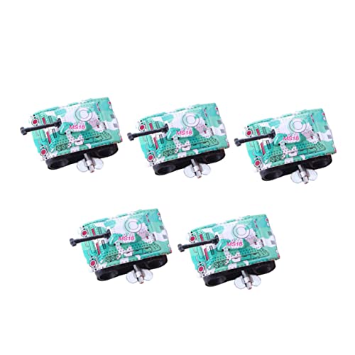 ERINGOGO 5 Stück Teiliges Vintage mechanisches Panzer aus Lustiges Mechanisches Modell Sicher Fördert Feinmotorik und Hand Auge Koordination als ERINGOGO 5 Stück Teiliges Vintage mechanisches Panzer aus Lustiges Mechanisches Modell Sicher Fördert Feinmotorik und Hand Auge Koordination als von ERINGOGO