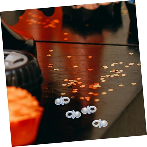 ERINGOGO 50 Stück Shower Deko Mini Nuckel in Blau Wiederverwendbare Tischdeko und Spielzubehör für Junge Mädchen Babyparty Shower Dekoration und Party Streudeko ERINGOGO 50 Stück Shower Deko Mini Nuckel in Blau Wiederverwendbare Tischdeko und Spielzubehör für Junge Mädchen Babyparty Shower Dekoration und Party Streudeko von ERINGOGO