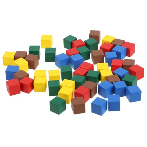 ERINGOGO 50 Stück Teiliges Holz Spielsteine für Brettspiele Bunte Quadratische Spielfiguren Kleine Holzspielsteine Vielseitige Schachbrett Zubehörteile Geeignet für Flugschach und ERINGOGO 50 Stück Teiliges Holz Spielsteine für Brettspiele Bunte Quadratische Spielfiguren Kleine Holzspielsteine Vielseitige Schachbrett Zubehörteile Geeignet für Flugschach und von ERINGOGO