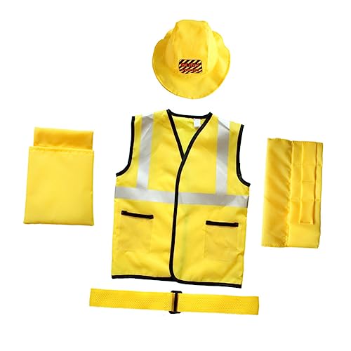 5St Maskerade-Party-Kostüm Halloween-Cosplay Konstruktionsspielzeug für Kinder Spielen Kinderkleider kinderkleidung Cosplay-Anzüge für Kinder Cosplay-Kleidung für Kinder Yellow ERINGOGO von ERINGOGO