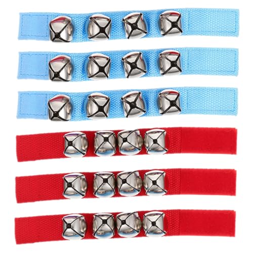 ERINGOGO 6 Stck. Teiliges Junge Mädchen Handgelenk und Fußschellen Leichte Verstellbare Musikspielzeuge Sichere Materialien für Frühe Bildung Tanz Party Fördert Musikalisches Interesse und ERINGOGO 6 Stck. Teiliges Junge Mädchen Handgelenk und Fußschellen Leichte Verstellbare Musikspielzeuge Sichere Materialien für Frühe Bildung Tanz Party Fördert Musikalisches Interesse und von ERINGOGO