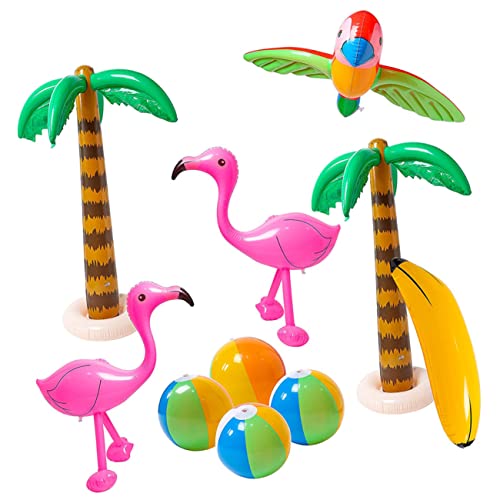 ERINGOGO 6 Stück Schwimmspielzeug für kinderspielzeug Wasserspielzeug Kid Toys Water Toys Toys strandball Strandspielzeug aufblasbares Schwimmspielzeug Colorful von ERINGOGO