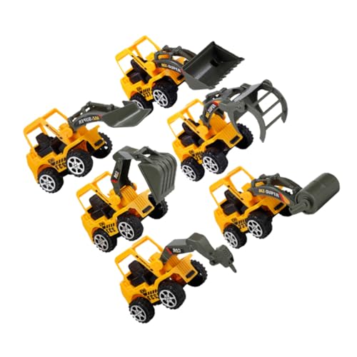 ERINGOGO 6 Stück Teiliges Bagger Baustellenfahrzeuge Baufahrzeuge Spielzeugauto für Jungen und Mädchen Ab Jahren Robustes Modellauto für Kreative Kleinkinder Geschenk für Geburtstag und ERINGOGO 6 Stück Teiliges Bagger Baustellenfahrzeuge Baufahrzeuge Spielzeugauto für Jungen und Mädchen Ab Jahren Robustes Modellauto für Kreative Kleinkinder Geschenk für Geburtstag und von ERINGOGO