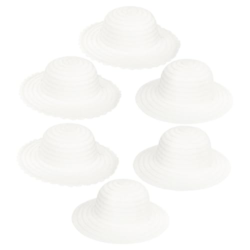 ERINGOGO 6 Stück Teiliges DIY Strohhut Handbemalt Leere Bastel Hüte aus Robustem Stroh für Jungen und Mädchen Kreative Bastelmaterialien für Party Frühling und Sommer Jahre ERINGOGO 6 Stück Teiliges DIY Strohhut Handbemalt Leere Bastel Hüte aus Robustem Stroh für Jungen und Mädchen Kreative Bastelmaterialien für Party Frühling und Sommer Jahre von ERINGOGO
