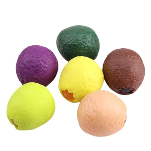 ERINGOGO 6 Stück Teiliges Dinosaurier Ei Stressabbau aus Sicherem TPR Quetschball Lustiges Quetschspielzeug für Erwachsene Farbenfrohes Decompressionsspielzeug für Junge Zufällige Farbe ERINGOGO 6 Stück Teiliges Dinosaurier Ei Stressabbau aus Sicherem TPR Quetschball Lustiges Quetschspielzeug für Erwachsene Farbenfrohes Decompressionsspielzeug für Junge Zufällige Farbe von ERINGOGO