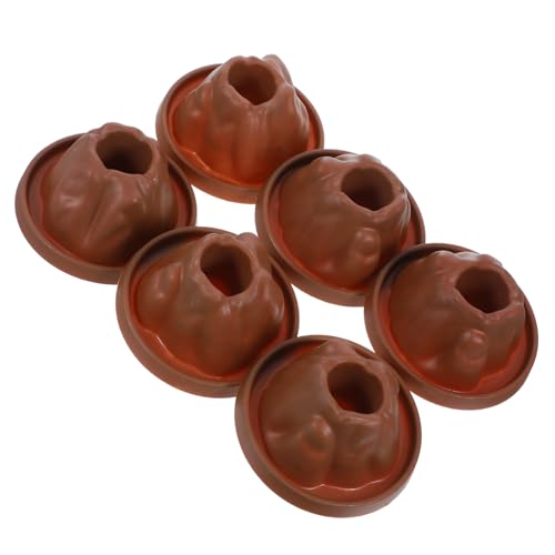 ERINGOGO 6 Stück Teiliges Vulkanmodell für Experimente Realistisches Mini Modell für DIY Vulkaneruptions Experimente für Schulprojekte ERINGOGO 6 Stück Teiliges Vulkanmodell für Experimente Realistisches Mini Modell für DIY Vulkaneruptions Experimente für Schulprojekte von ERINGOGO