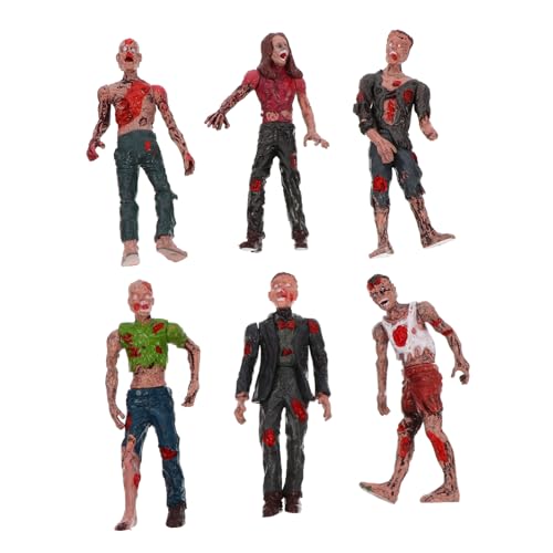 ERINGOGO 6 Stück Teiliges Zombie Realistische Bewegliche Halloween Deko Figuren für Gruselige Party Spukhaus und Bühnenauftritte Plastikbasierte Horror Modelle für Schaurige Atmosphäre ERINGOGO 6 Stück Teiliges Zombie Realistische Bewegliche Halloween Deko Figuren für Gruselige Party Spukhaus und Bühnenauftritte Plastikbasierte Horror Modelle für Schaurige Atmosphäre von ERINGOGO